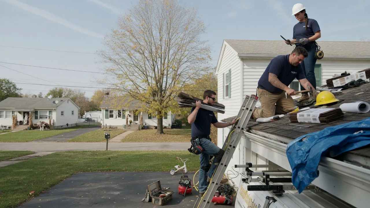 Local Roofing Contractors in Shabbona, IL near me